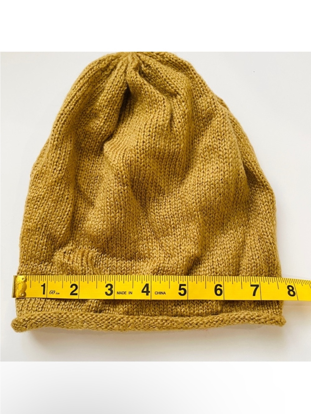 Wooden Ships Kids Knit Beanie in Mustard-can be unisex NEW